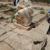 Sabratha, Temple of Hercules, Statue