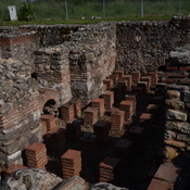 Heraclea Lyncestis, Roman baths, Hypocaustum