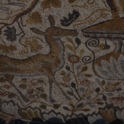 Heraclea Lyncestis, Large basilica, Narthex, Mosaic, Deer