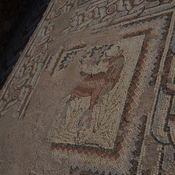 Heraclea Lyncestis, Large basilica, Nave, Mosaic, Bull
