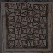 Lychnidus, Small Byzantine basilica, Mosaic