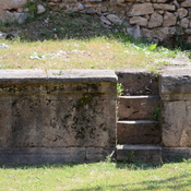 Lychnidus, Roman theater, Stairs