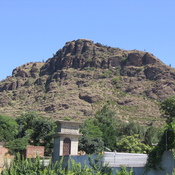Barikot / Bir-Kot (ancient Bazira), seen from the west
