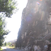 Rock in the shape of an elephant's head
