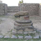 Taxila, Jandial, Hellenistic temple, Ionic capital