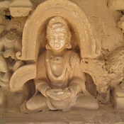 Taxila, Monastery of Jaulian, Stupa, Buddha