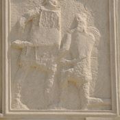 Adamclisi, Trophee of Trajan, Metope with infantry (cast)