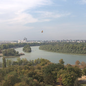 Belgrade, Confluence of Danube and Sava, Panorama