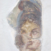 Wall painting of Harpocrates
