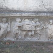 Viminacium, Funerary monument of an urban official, Funeral