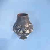 Viminacium, Vase of black glass