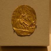 Syrmia, Gold plaque with relief of an eagle