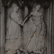 Sempeter, Mausoleum of Vindonius, Relief of Alcestis