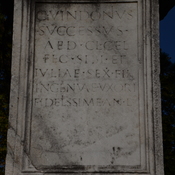 Sempeter, Mausoleum of Vindonius, Inscription