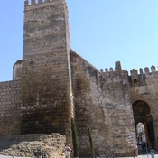 Carmona,  Puerta de Sevilla, modern gate on Roman foundation