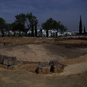 Carmona,  Remains of a circular tomb