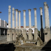Cordoba, Remains of the temple, build by emperor Claudius