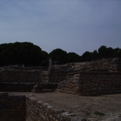 Emporiae, Remains of the Asklepium in the second (Greek) town