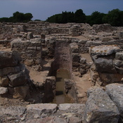 Emporiae, Remains of a house in the second (Greek) town, cistern