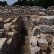 Emporiae, Remains of a house in the second (Greek) town, cistern