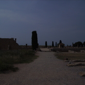 Emporiae, Cardo (mainstreet) in the Roman quarter