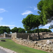 Emporiae, Remains of a house in the second (Greek) town