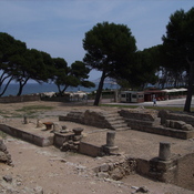 Emporiae, Temple of Serapis in the second (Greek) town