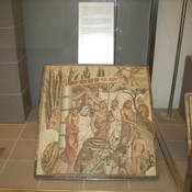 Emporiae, Mosaic showing the offering of Iphigeneia