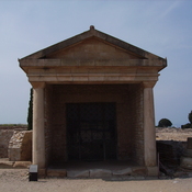 Emporiae, Temple near the forum in the Roman quarter