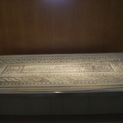Emporiae, Mosaic with Roman Christian inscription 