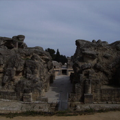 Itálica, Remains of amphitheater, entrance
