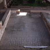 Mérida, Casa Mitreo, Mosaic with a labyrinth