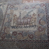 Mérida, Mosaic with Paulus as winning charioteer