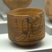 Meroe, Tomb of Amani-Shakheto, Cup with snake decoration