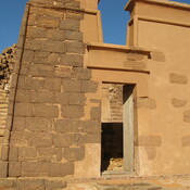 Meroe, Northern necropolis, Pyramid 11, Façade