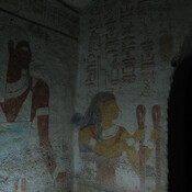 El-Kurru, Kushite tombs, Wall painting