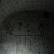 El-Kurru, Kushite tombs, Wall painting, A man with his ba
