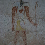 El-Kurru, Kushite tombs, Wall painting, Anubis
