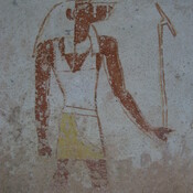 El-Kurru, Kushite tombs, Wall painting, Deity