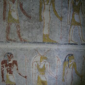 El-Kurru, Kushite tombs, Wall painting of six deities