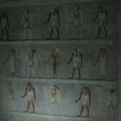 El-Kurru, Kushite tombs, Wall painting, Fiveteen deities