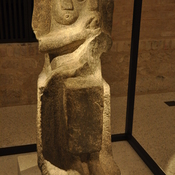 Napata, Gebel Barkal, Statue of Isis and Horus (