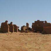 Naqa, Temple of Amun, Road with rams