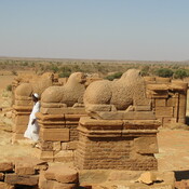 Naqa, Temple of Amun, Road with rams