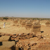 Naqa, Temple of Amun, Road with rams