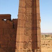 Naqa, Temple of Apedemak, Relief of a lion-headed snake