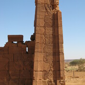 Naqa, Temple of Apedemak, Relief of a lion-headed snake