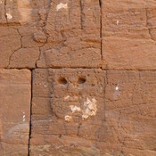Naqa, Temple of Apedemak, Relief of a bearded man
