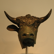 Octodurus, Bronze head of a sacred bull