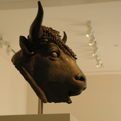 Octodurus, Bronze head of a sacred bull